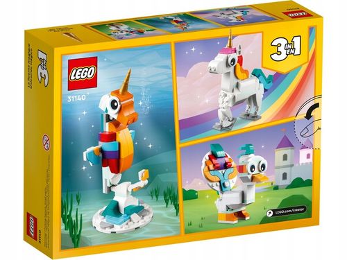 LEGO Creator 31140 Magiczny jednorożec Prezent na Arena.pl