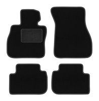 Dywaniki samochodowe welurowe do: BMW 2 F44 2020- coupe czarne