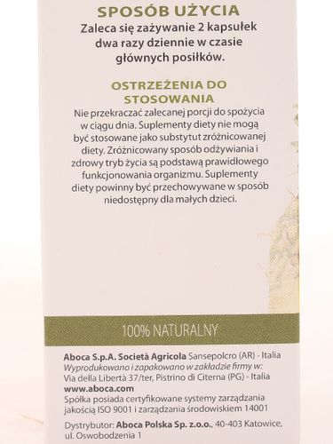 Ananas monokoncentrat 450mg BIO - Aboca - 50kaps na Arena.pl