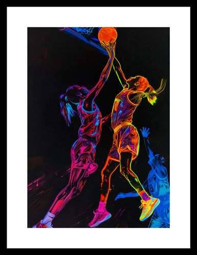 Plakat 21x29,7cm Mecz W Kosza na Arena.pl