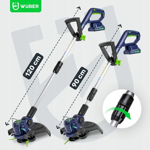 PODKASZARKA AKUMULATOROWA KOSA WYKASZARKA NA KOŁACH ŻYŁKI NOŻE AKU 2AH na Arena.pl