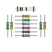 10x rezystor 100R 100 Ohm tolerancja 1% moc 1/4W