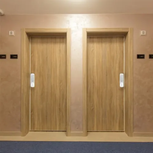 KLAMKA ZAMEK SZYFROWY MECHANICZNY KOD BEZ BATERII na Arena.pl