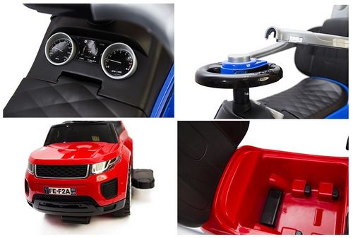 Jeździk odpychacz samochód 2w1 - czerwony na Arena.pl