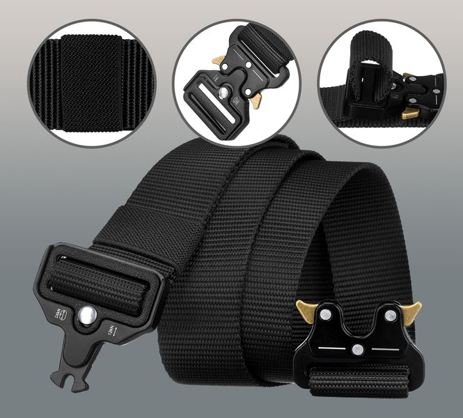 pasek parciany bl159-9253 black zdjęcie 14