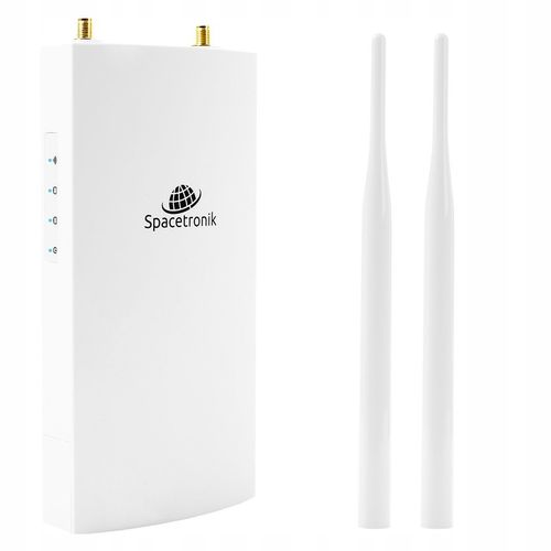 Zewnętrzny Access Point 300Mbps IP66 PoE 4w1 Punkt Dostępu Spacetronik na Arena.pl