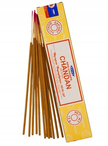 SATYA CHANDAN KADZIDEŁKA PYŁKOWE INCENSE CHANDAN 15 G na Arena.pl