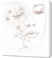 Obraz 60x70cm Kwitnąca Imersja