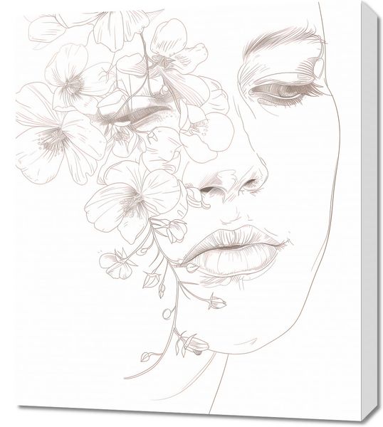 Obraz 60x70cm Kwitnąca Imersja zdjęcie 1