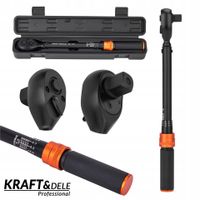 Klucz dynamometryczny stal cr-v 1/2"""" cala 10-60 nm 72 zęby KD11391