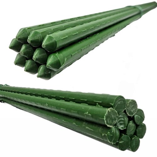 Podpora siatka do ogórków Pomidorów TYCZKA PALIK 7 Tyczek 150cm + Akcesoria na Arena.pl