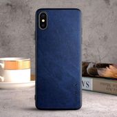 Etui AIORIA Vintage LEATHER do iPhone X/XS niebieski