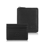 zestaw prezentowy dla niej portfel damski czarny t-139 i skórzane etu