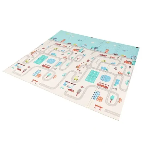 MATA EDUKACYJNA DLA NIEMOWLĄT INTERAKTYWNA PIANKOWA DWUSTRONNA 200X180 XPE na Arena.pl