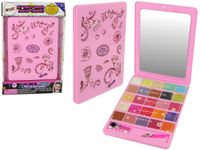 ZESTAW PIĘKNOŚCI PALETKA LUSTERKO CIENIE BŁYSZCZYK