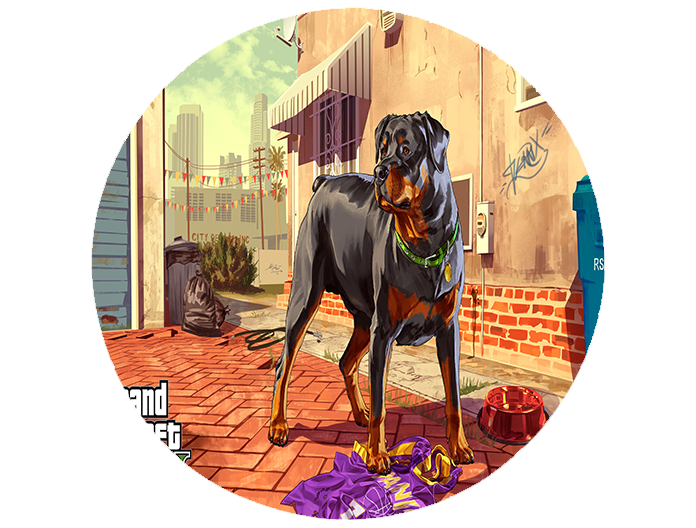 Podkładka pod myszkę GTA zdjęcie 2