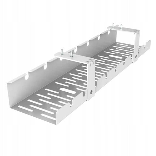 ORGANIZER NA KABLE PRZEWODY POD BLAT BIURKO KOSZYK PÓŁKA PROWADNICA KABLOWA na Arena.pl