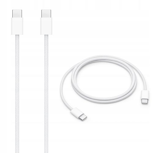 Oryginalny przewód  Apple USB-C - C 60W 1M MacBook iPad iPhone AirPods na Arena.pl