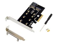 MicroConnect PCIe x4 M.2 B & M Key NVMe