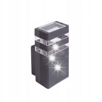 KINKIET OGRODOWY OPRAWA ELEWACYJNA 1x GU10 ANTRACYT ECO LIGHT OE-2S EC79028