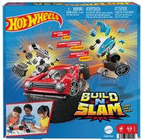 HOT WHEELS GRA ZRĘCZNOŚCIOWA BUILD'N SLAM AUTA DO BUDOWANIA WYŚCIG HLX91