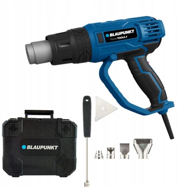 OPALARKA BLAUPUNKT HG5010 2000W 60-600°C + WALIZKA zdjęcie 1