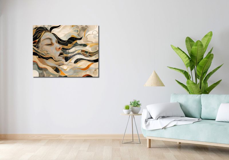 Obraz 90x70cm Głębia zdjęcie 2