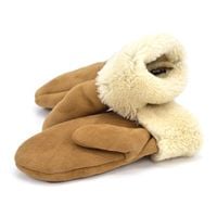 Rękawiczki styl buty EMU jeden palec skóra owca M damskie - długość od nadgarstka 22cm