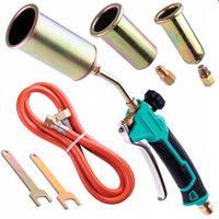 Palnik Gazowy Dekarski do Opalania 3x Dysza 50 35 25 Wąż 1850 Stopni 56kW