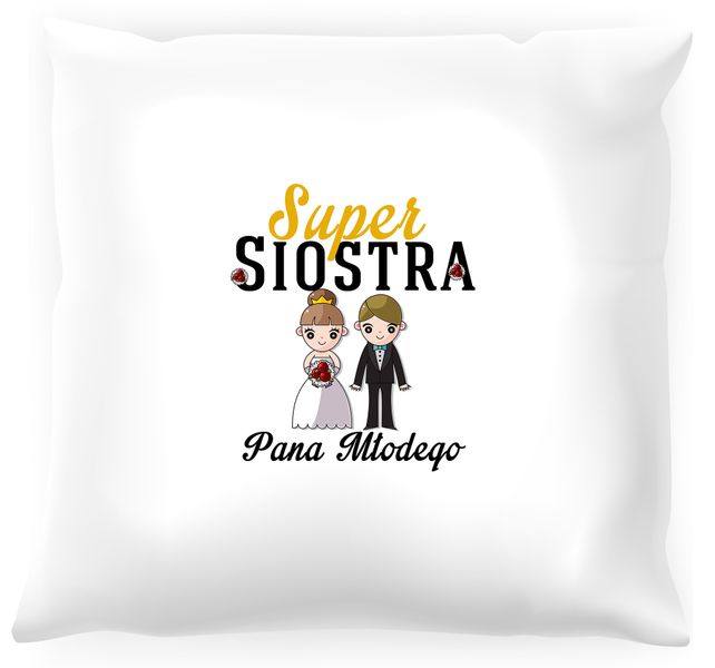 Poduszka -  Podziękowania dla siostry #02 zdjęcie 1