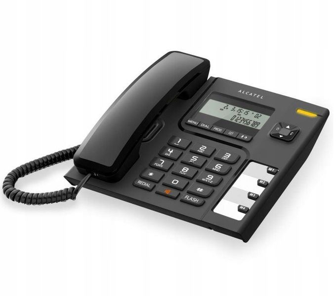 Telefon stacjonarny Alcatel T56 Czarny zdjęcie 1
