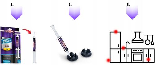 TRUTKA ŻEL NA KARALUCHY PRUSAKI RYBIKI STRONG + 10 X STACJA KARMNIK NA na Arena.pl