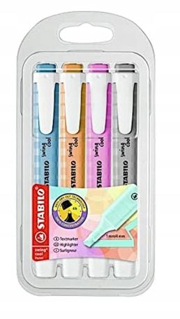 stabilo swing cool pastel 4 kol etui 3108 na Arena.pl