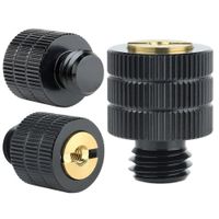Adapter tuleja redukcja M4 na M10 statywowa aluminium czarna lampy 21 mm