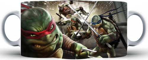 Kubek ceramiczny Żółwie Ninja - Turtles na Arena.pl