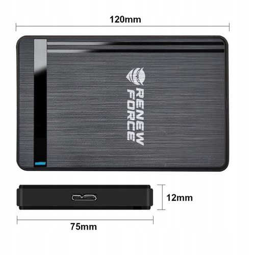 Kieszeń Na Dysk HDD Obudowa Dysku Twardego SSD 2,5'' SATA do 5 Gbps USB 3.0 na Arena.pl