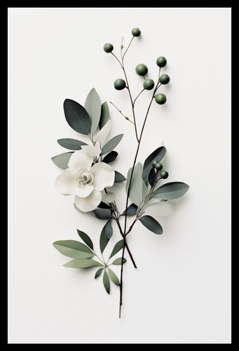 Plakat 30x45cm Papierowy Kwiat na Arena.pl