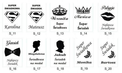 2x KIELISZKI DO SZAMPANA Z GRAWEREM PREZENT ŚLUB Personalizacja na Arena.pl