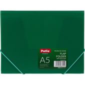 TECZKA NA GUMKĘ A5 ZIELONA 4004 PATIO