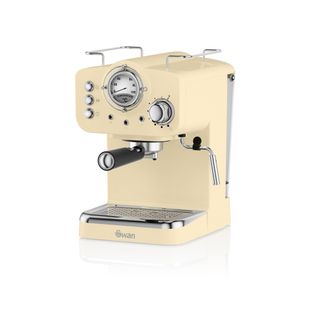Ekspres ciśnieniowy Swan Espresso Coffee Machine SK22110CN (1100W  kolor kremowy)