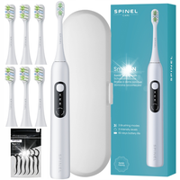 SZCZOTECZKA SONICZNA DO ZĘBÓW SPINEL CARE SMILEON BIAŁA 3 TRYBY USB-C