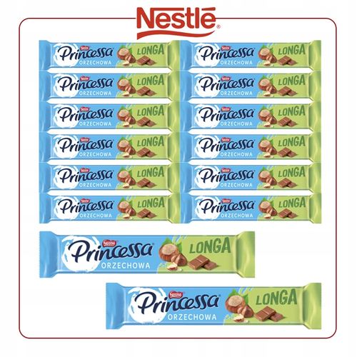 Pakiet Wafel Orzechowy Princessa Longa Nestle 14 x 45 g na Arena.pl