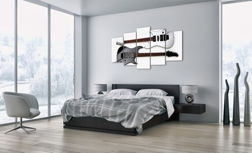 Obraz Na Płótnie - Gitara Muzyka  - 160X85 Cm - Ea160X85-0369 na Arena.pl
