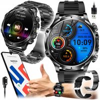 Zegarek Smartwatch Męski Rozmowy Duża Bateria 700 mAh Wodoodporny Menu PL