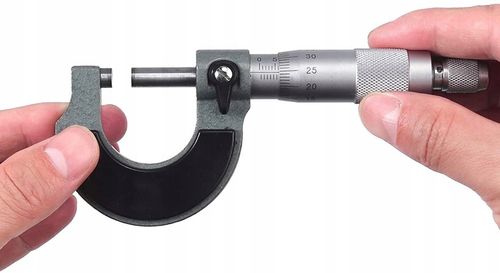 MIKROMETR NONIUSZOWY ZEWNĘTRZNY 0.01MM 0-25 MM ANALOGOWY ETUI na Arena.pl