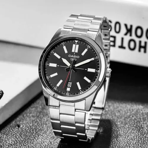 ZEGAREK MĘSKI CASIO MTP-VD02D-1E (zd217b) + BOX na Arena.pl