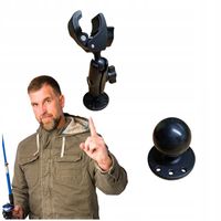 UCHWYT DO SILNIKA DZIOBOWEGO 9cm MOCOWANIE PODSTAWA OKRĄGŁA Q-ERGO