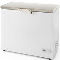 Zamrażarka skrzyniowa zamykana na klucz LED 190 l 120 W