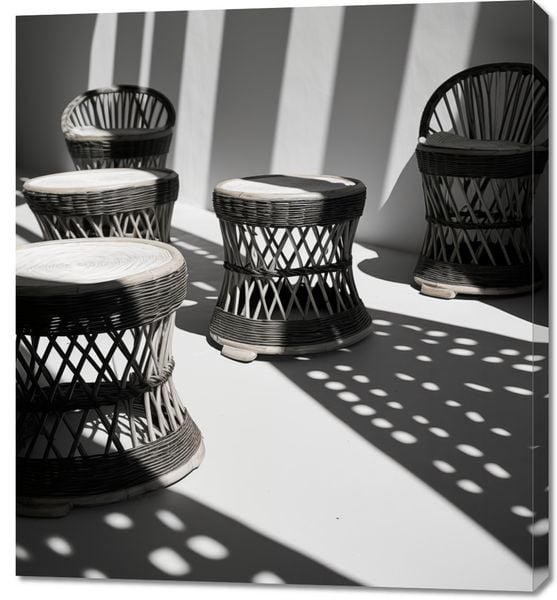 Obraz 90x100cm Gra Świateł zdjęcie 1