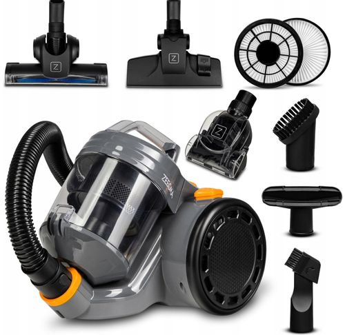 Odkurzacz Bezworkowy Domowy 4000W 5Końcówek Zonder Base Jet na Arena.pl